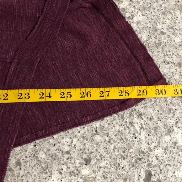 {Free People} Long Sleeve Split Back Turtleneck - Picture 9 of 9